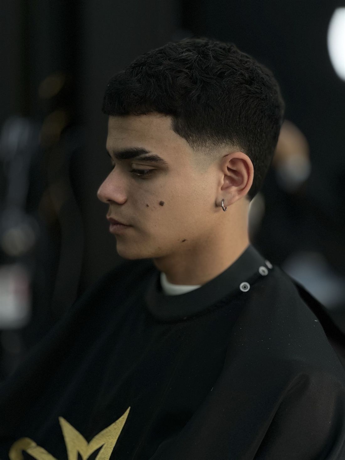 Cliente com corte terminado